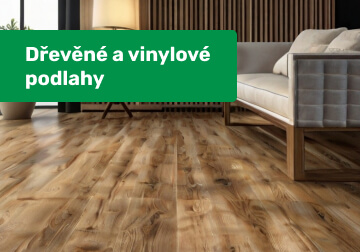 Dřevěné a vinylové podlahy